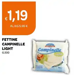 Ekom Fettine campinelle light offerta