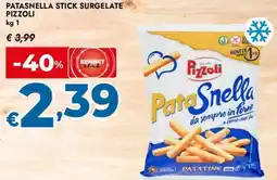 Bennet Patasnella stick surgelate PIZZOLI offerta