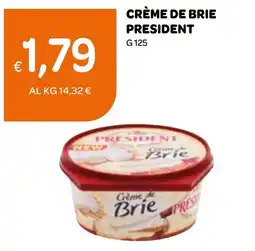 Ekom Crème de brie president offerta