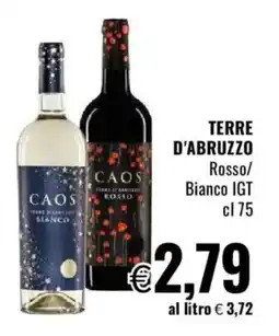 Famila TERRE D'ABRUZZO Rosso/ Bianco IGT offerta
