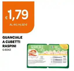 Ekom Guanciale a cubetti raspini offerta