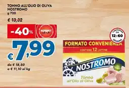 Bennet Tonno all'olio di oliva NOSTROMO offerta