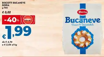 Bennet Biscotti bucaneve DORIA offerta
