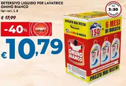 Bennet Detersivo liquido per lavatrice OMINO BIANCO offerta