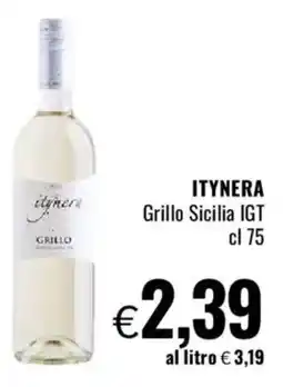 Famila ITYNERA Grillo Sicilia IGT offerta