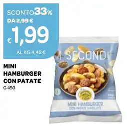 Ekom Mini hamburger con patate offerta