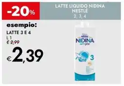 Bennet NESTLÉ Latte 3 E 4 offerta