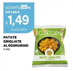 Ekom Patate grigliate al rosmarino offerta