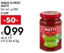 Bennet Sughi o pesti MUTTI offerta