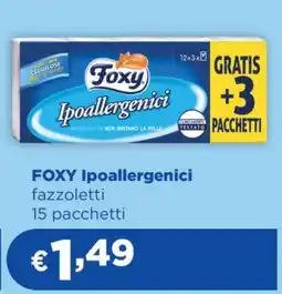 Acqua & Sapone FOXY Ipoallergenici offerta