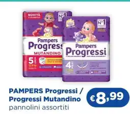 Acqua & Sapone PAMPERS Progressi Progressi Mutandino offerta