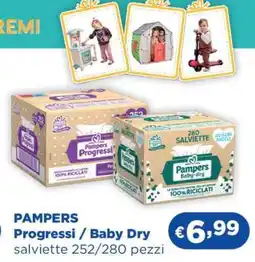 Acqua & Sapone PAMPERS Progressi / Baby Dry offerta