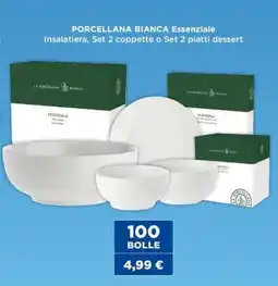 Acqua & Sapone PORCELLANA BIANCA Essenziale offerta