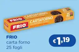 Acqua & Sapone FRIO carta forno 25 fogli offerta