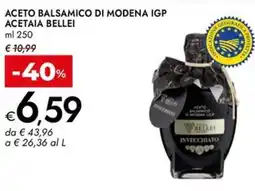 Bennet Aceto balsamico di modena igp ACETAIA BELLEI offerta