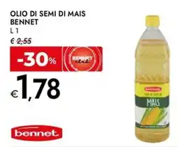 Bennet Olio di semi di mais BENNET offerta