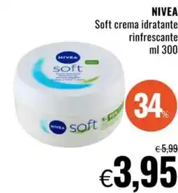 Famila NIVEA Soft crema idratante rinfrescante offerta