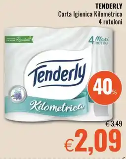 Famila TENDERLY Carta Igienica Kilometrica 4 rotoloni offerta