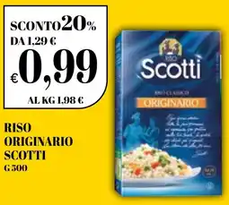 Ekom Riso originario SCOTTI offerta