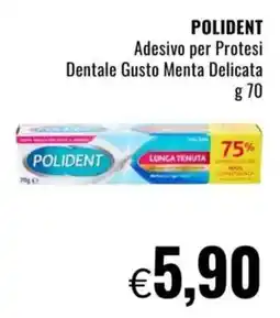 Famila POLIDENT Adesivo per Protesi Dentale Gusto Menta Delicata offerta