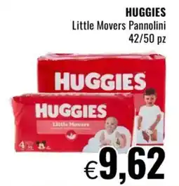 Famila HUGGIES Little Movers Pannolini offerta