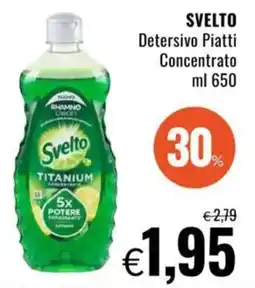 Famila SVELTO Detersivo Piatti Concentrato offerta