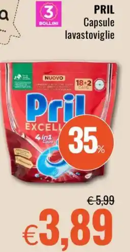 Famila PRIL Capsule lavastoviglie offerta