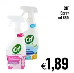 Famila CIF Spray offerta