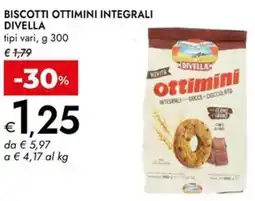 Bennet Biscotti ottimini integrali DIVELLA offerta