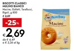 Bennet Biscotti classici MULINO BIANCO offerta