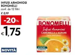 Bennet Infusi armoniosi BONOMELLI offerta