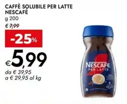 Bennet Caffè solubile per latte NESCAFÉ offerta