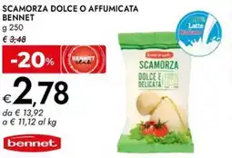 Bennet Scamorza dolce o affumicata BENNET offerta