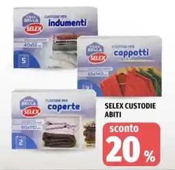 Famila Selex custodie abiti offerta