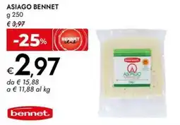 Bennet Asiago BENNET offerta