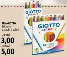 Famila FILA GIOTTO Stilnovo pastelli a colori offerta