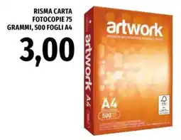 Famila RISMA CARTA FOTOCOPIE 75 GRAMMI, 500 FOGLI A4 offerta