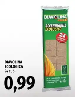 Famila DIAVOLINA ECOLOGICA 24 cubi offerta