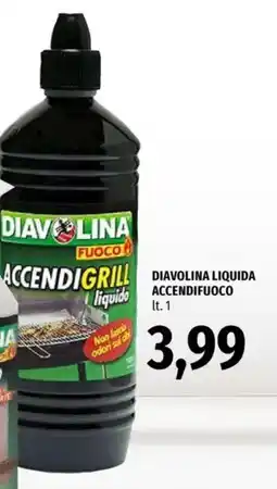 Famila Diavolina liquida accendifuoco offerta