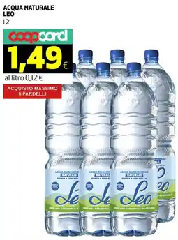 Coop Acqua naturale LEO offerta