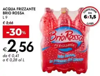 Bennet Acqua frizzante BRIO ROSSA offerta