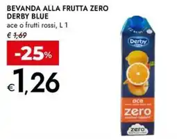 Bennet Bevanda alla frutta zero DERBY BLUE offerta
