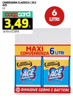 Coop Candeggina classica ACE offerta