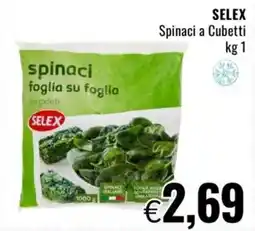 Famila SELEX Spinaci a Cubetti offerta