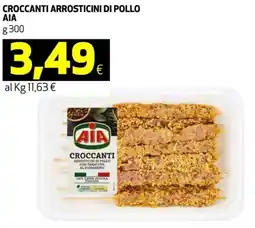 Coop Croccanti arrosticini di pollo AIA offerta