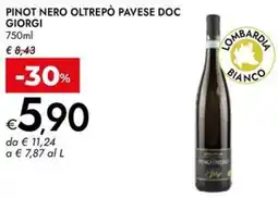 Bennet Pinot nero oltrepò pavese doc GIORGI offerta
