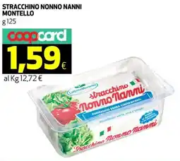 Coop Stracchino nonno nanni montello offerta