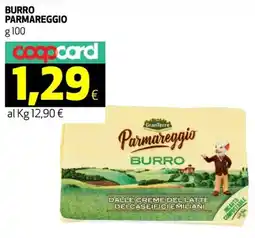 Coop Burro parmareggio offerta