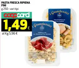 Coop Pasta fresca ripiena FINI offerta