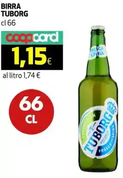 Coop Birra TUBORG offerta